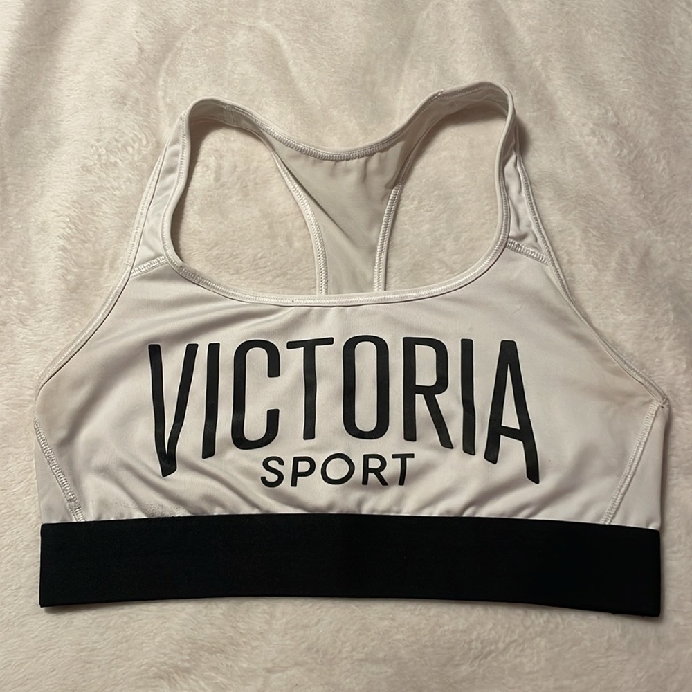 VS Player Sports Bra (white with logo)